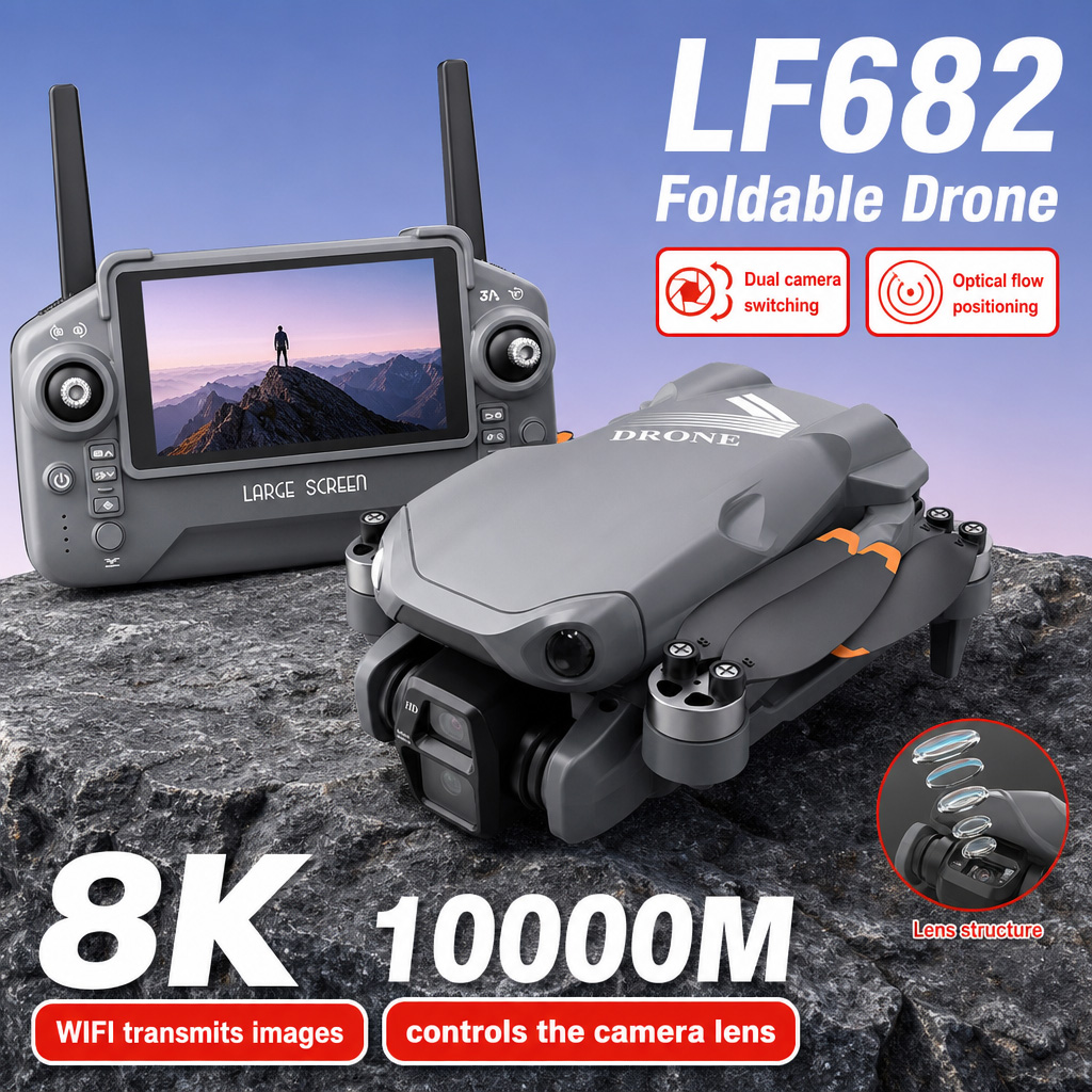 Rc Helicopter Electric - 항공 사진 촬영 LF682 드론 8K