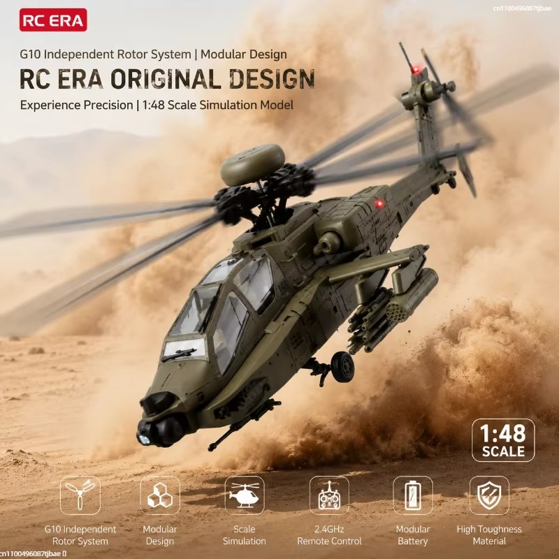 Rc Helicopter Single Rotor - 재고 있음 인기 RC 시대 AH-64D