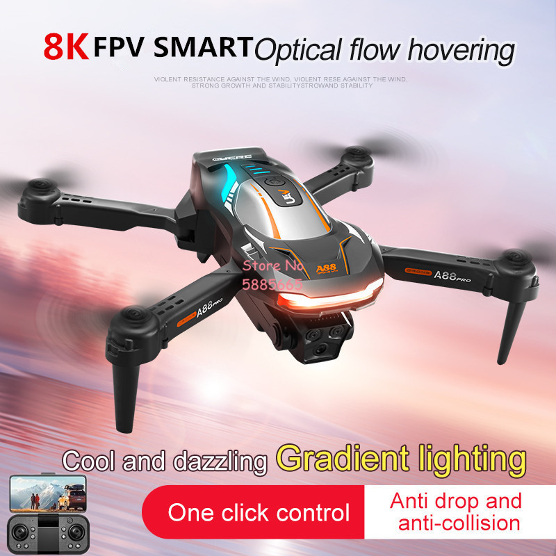8K 항공 촬영 광학 흐름 위치 지정 FPV RC 드론 - Rc Helicopter Electric 리뷰 및 가격