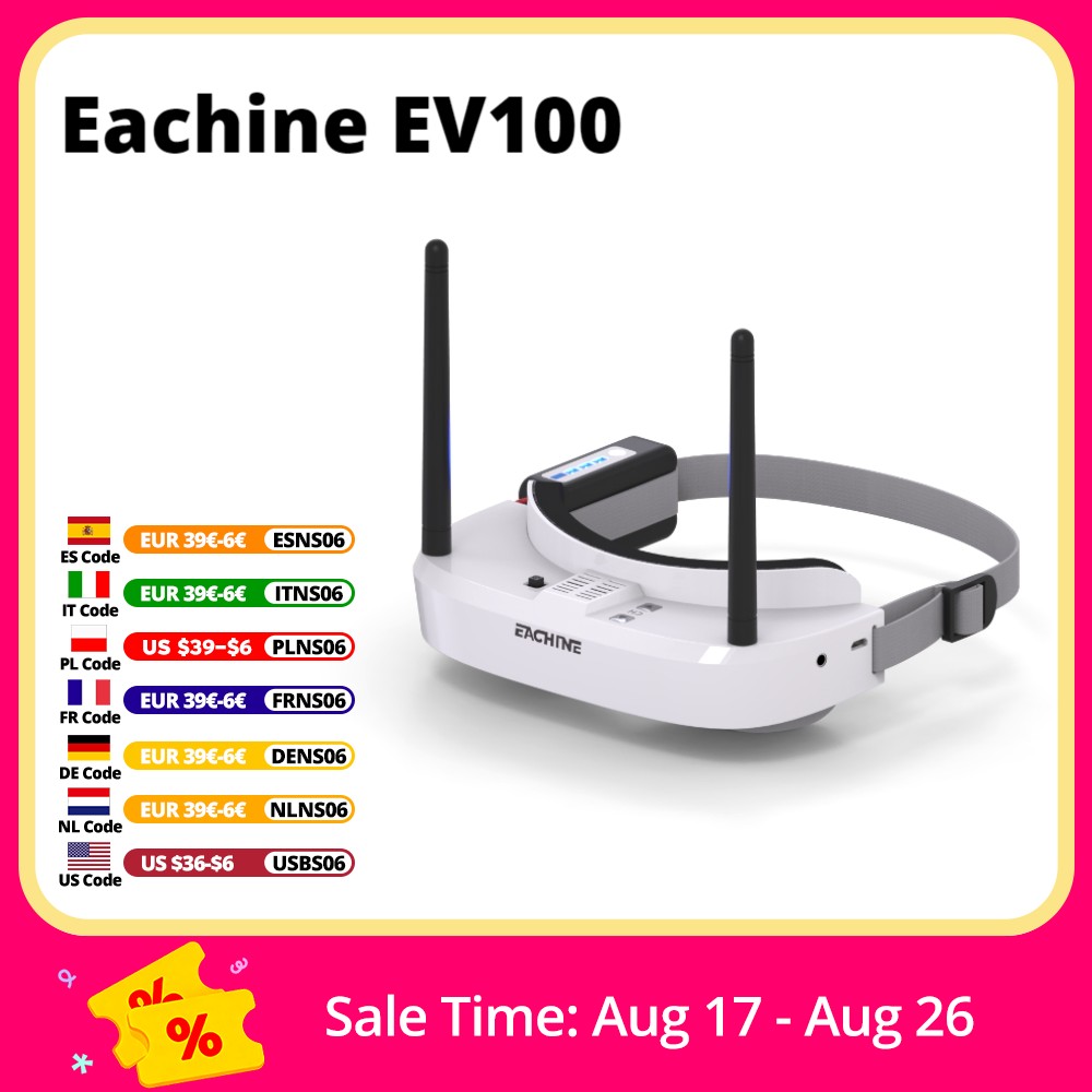 Eachine EV100 720*540 5.8G 72C - Rc Helicopter Case 리뷰 및 가격