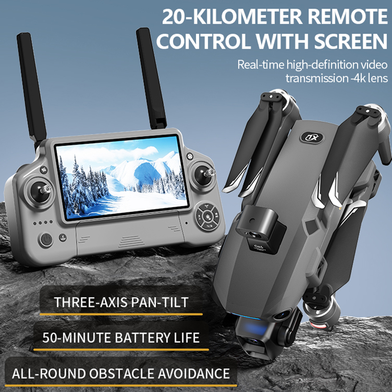 2026년형 새로운 8K 듀얼 카메라 드론, 5.5인치 - Rc Helicopter Electric 리뷰 및 가격