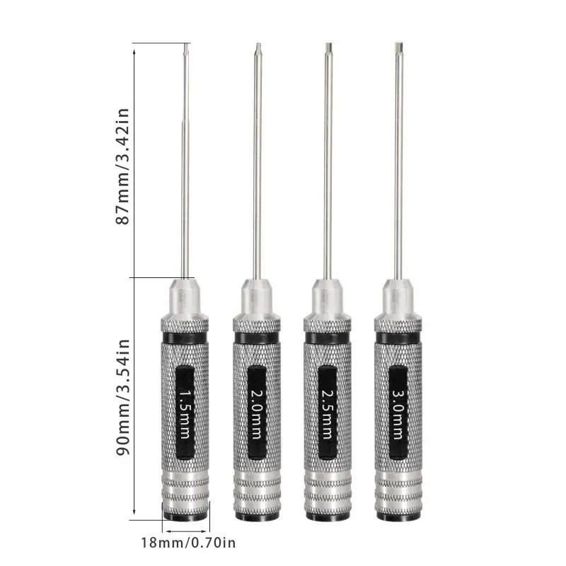 앨런 드라이버 강화 팁 1.5mm 2mm 2.5mm 3 - Rc Helicopter Tool Kit 리뷰 및 가격