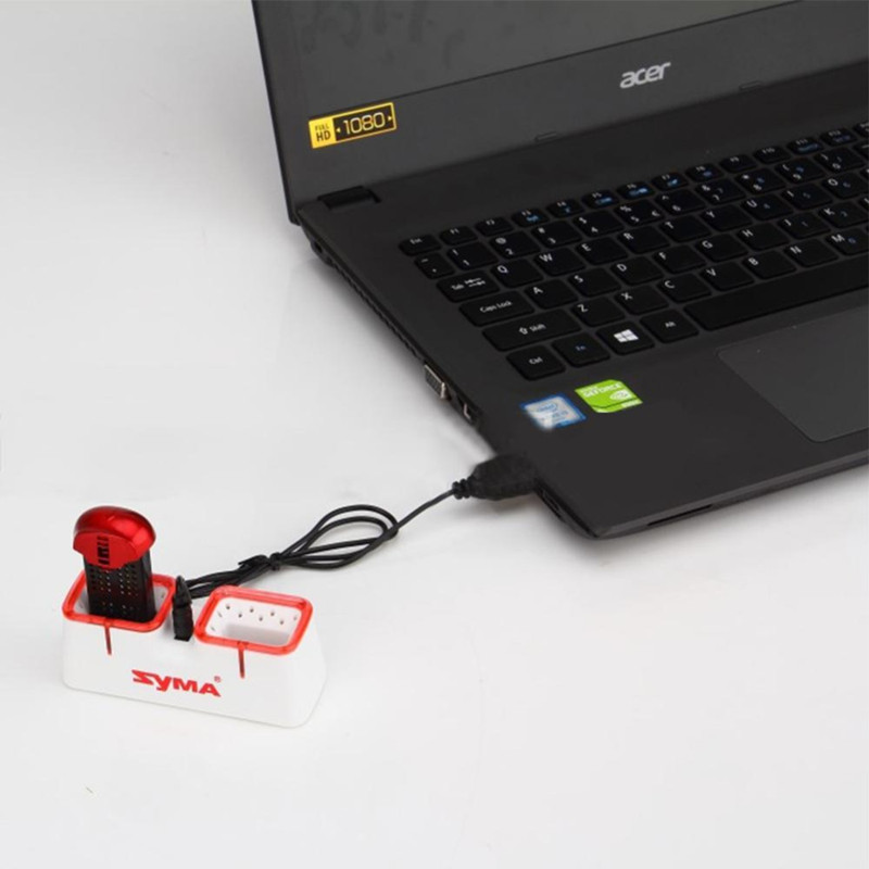 Syma X22 X22W 드론 배터리용 듀얼 USB 고 - Rc Helicopter Case 리뷰 및 가격