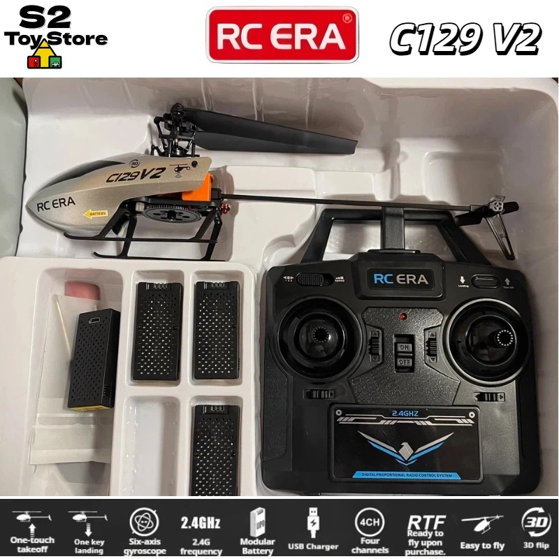 RC ERA C129V2 4채널 2.4GHz 스마트 전 - Rc Helicopter Single Rotor 리뷰 및 가격