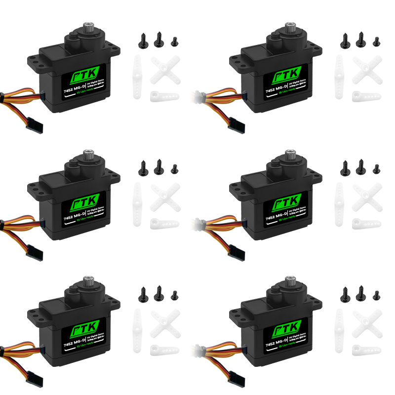 PTK 7452 MG-D 9g 디지털 서보 메탈 기어  - Rc Helicopter Parts 리뷰 및 가격